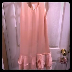 Woman’s drop waist racer back dress